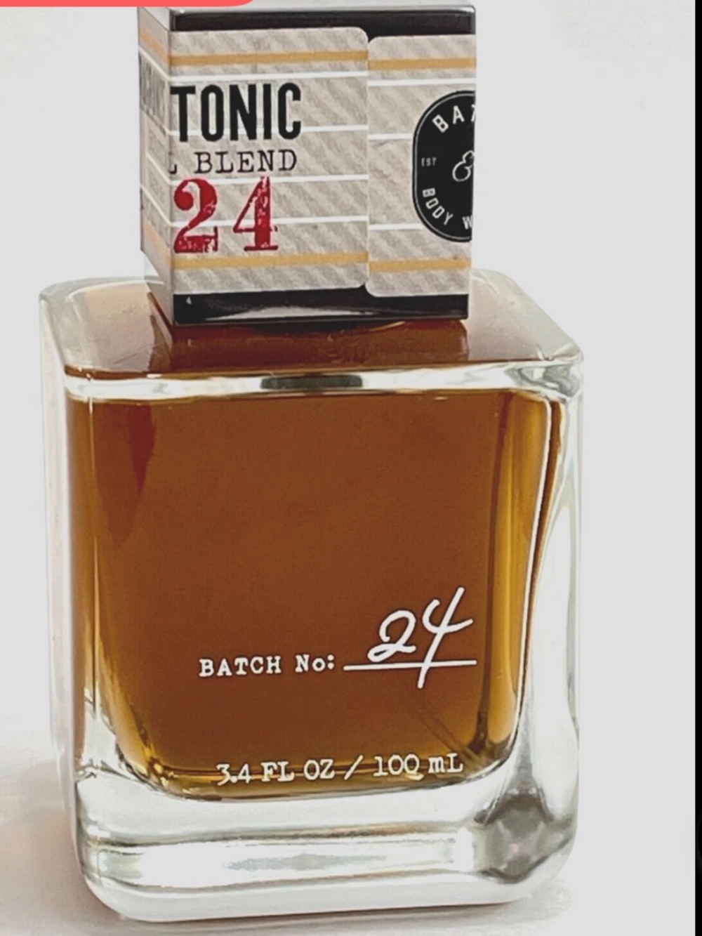💫✨ BBW Tonic Blend 24 Fragrance Bottle - Amber Gold Scent NEW